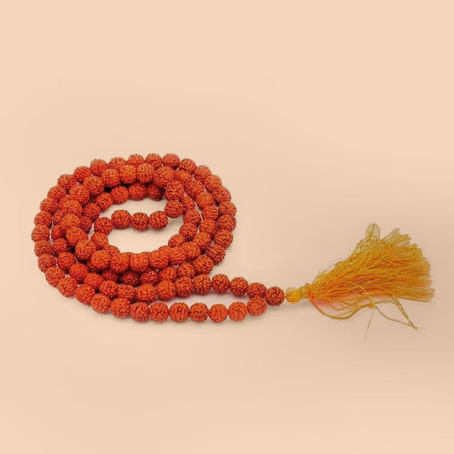 Authentic Isha Panchamukhi (five-faced) Rudraksha Mala